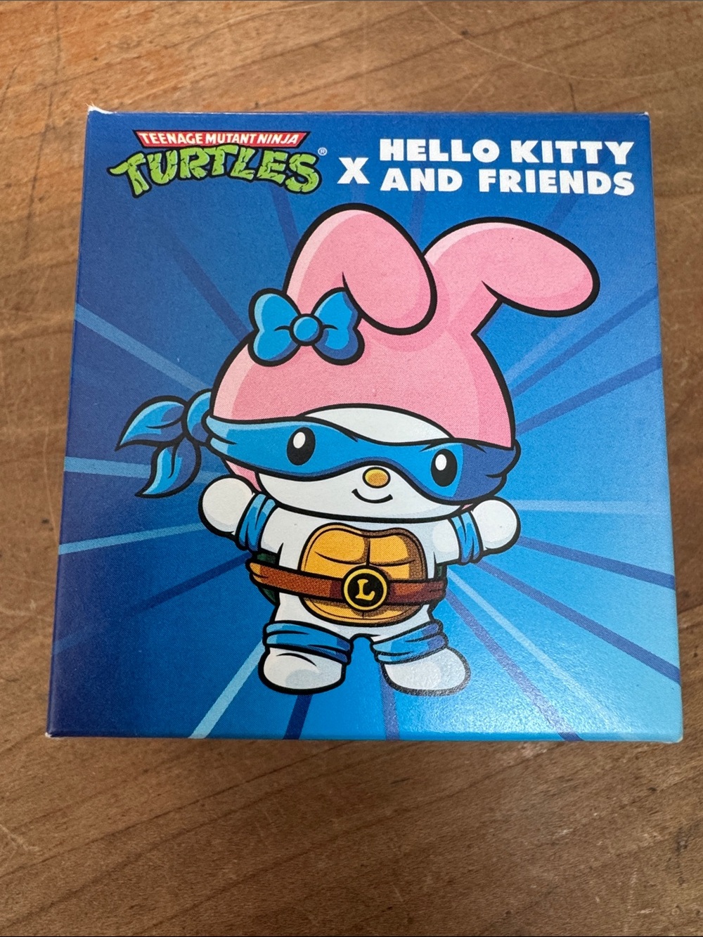Teenage Mutant Ninja Turtles x Hello Kitty Pink & Blue collectible Figure